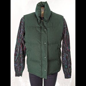 Eddie Bauer Women's Down Puffer Vest Sz M EUC